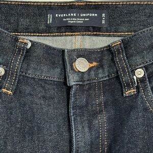 Everlane Men's Indigo Slim 4-Way Stretch Organic Cotton Jeans 30x28 Like New